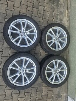 5x112 20 8J ET39 orig. Alu kola Audi vč.pneu