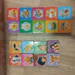 Dvě sady dětských mini knih