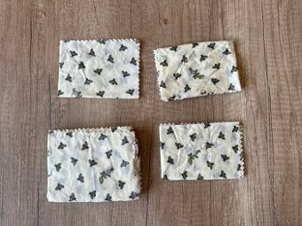 Sada voskových ubrousků (včelí vosk)