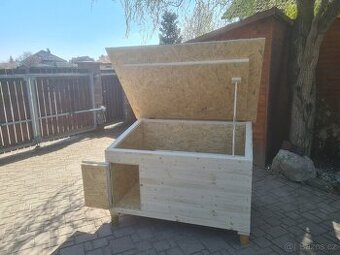 Kurník standart - zateplený, palubky/OSB - 3 velikosti