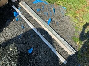 Poplastované lišty koutové - 41 ks