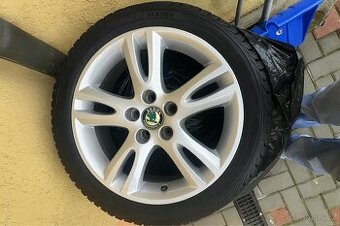 Alu kola , zimní pneumatiky 205/45 R16 - 1