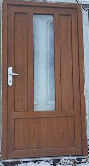 Vchodové dveře plastové š.104x207v.