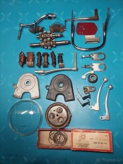 DÍLY JAWA, ČZ  a  SKUTR