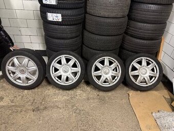 16palcová alu kola seat 5x100+letní pneu 205/45R16