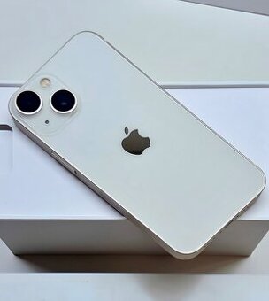 iPhone 13 Starlight BATERIE 100% TOP