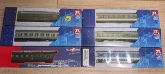 TT - Tillig - různé osobní vozy - nepoškozené,s orig.obaly,