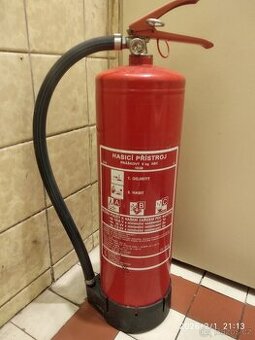 hasicí přístroj
