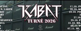Lístky na koncert Kabátu 2026 -Ostrava