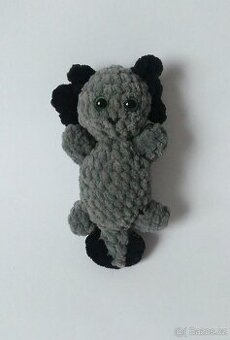 Háčkovaný axolotl, plyšový