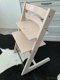 Stokke Tripp Trapp White Wash židlička, židle