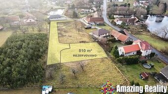 Prodej stavebního pozemku o výměře 810 m2, v obci Malé Výkle