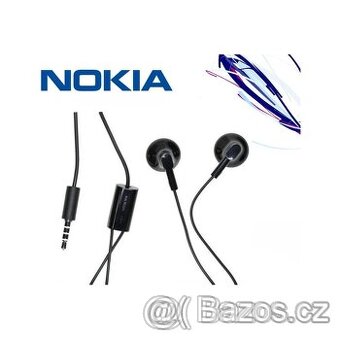Stereofonní sluchátka Nokia WH-108, 3.5mm Jack, zcela nové