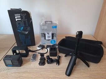 GoPro HERO 11 Black – TOP STAV + PŘÍSLUŠENSTVÍ - SLEVA