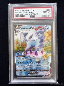 Pokemon - Glaceon PSA 10 Evolving skies