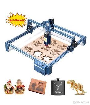 SCULPFUN S9 Laserový gravírovací stroj - 90W 410x400mm