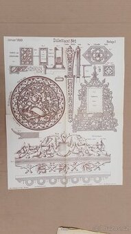 Staré řezbářské časopisy vydané v roce 1889