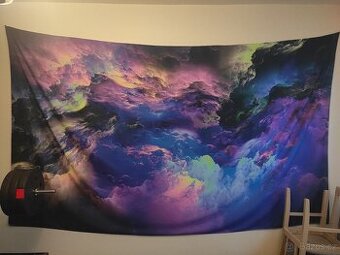 Fluorescenční GOBELÍN 175x250 cm - NEBE/OBLOHA
