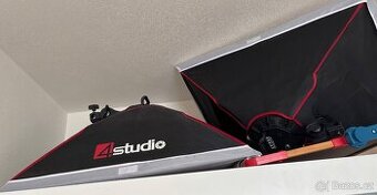 Světla na fotografování či k natáčení 4 studio - 1