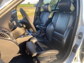 ČERNÝ KOŽENÝ SPORTSITZE INTERIÉR BMW e46 Touring / Výhřev