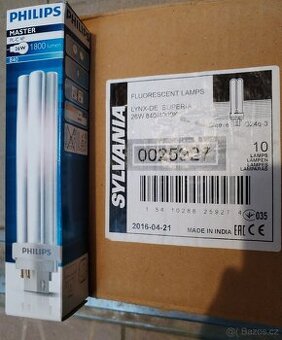 13ks PHILIPS 26W840 1800lm lampa 4pin NOVÁ