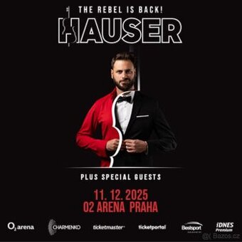 HAUSER, VIP KLUBOVÉ PATRO, 11.12.2025 O2 ARENA