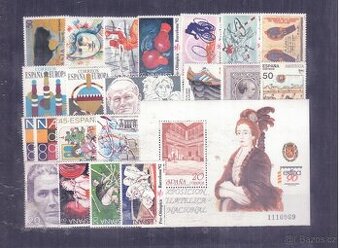 Poštovní známky Španělska z r.1989/90