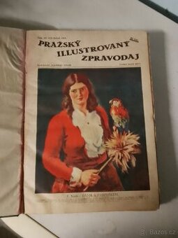 Prodám "Pražský ilustrovaný zpravodaj komplet roč. 1928 - 1