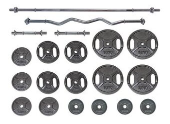 Nakládací činkový set PREMIUM - 100 kg