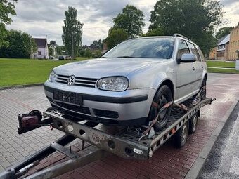 vw golf 4 1.9tdi 96kw asz variant 4motion pouze dily