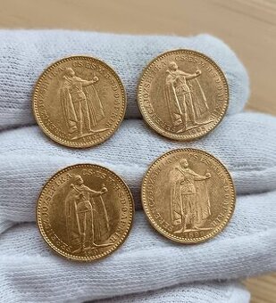 Zlaté RU 20koruny KB František Josef I.. - 1