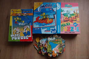 4x puzzle velké dílky