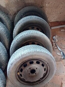 Plechova kola+ pneu 4x108