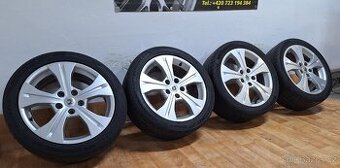 Alu kola R17 5x114,3 Renault + letní pneu 225/45/17