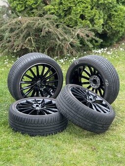 Letní černá kola - 215/40R17 (Disky + Gumy)