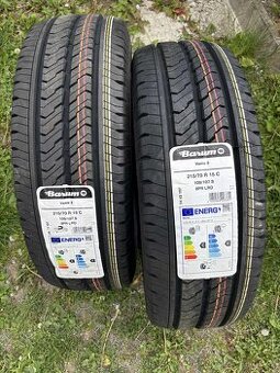 2x nové letní pneumatiky Barum Vanis 3 215/70 R15 C