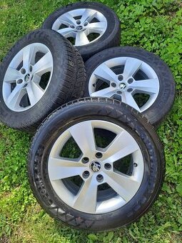 Alu kola 5x112 originál Škoda Superb, Octavia
