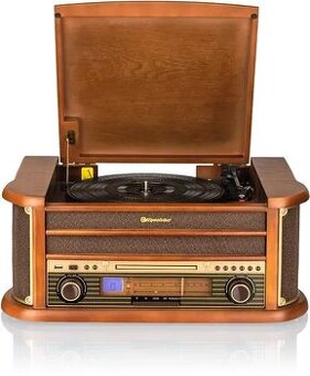 HIFI systém Roadstar HIF-1993+BT v retro stylu