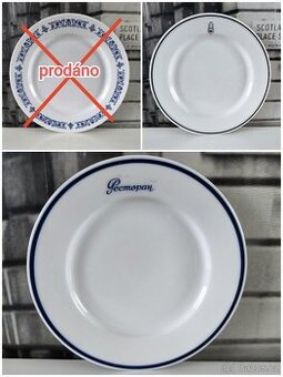 Retro gastro talíře, Czechoslovakia
