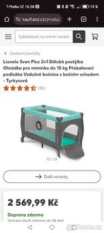 Postýlka cestovní.