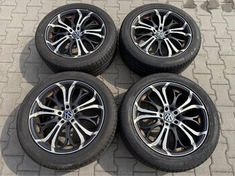 4x al kola 5x120 18 + pneu letní 255/45 R18