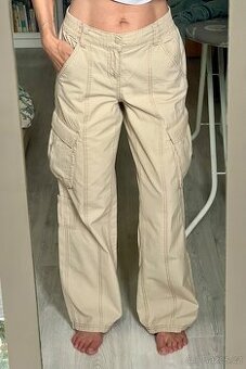 Kalhoty Cargo kapsáče H&M vel.36
