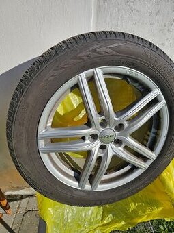 Sada - zimni pneu - alu kola - TPMS ventilky