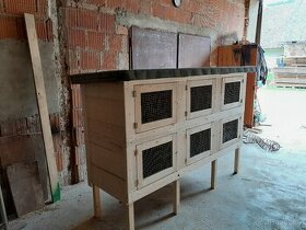 Kralikarna 6 kotců PODZIMNÍ SLEVA, SKLADEM