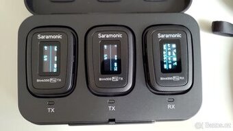 Saramonic Blink500 Pro B2 - bezdrátové klopové mikrofony set