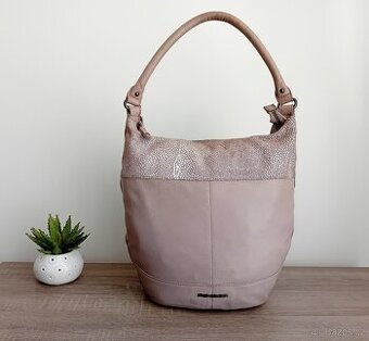 FredsBruder dámská luxusní hobo kabelka kožená