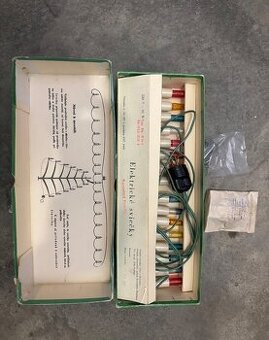 Prodám retro vánoční osvětlení