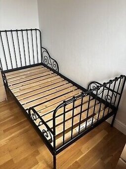 IKEA rostoucí postel MINNEN s roštem černá