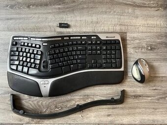 Bezdrátová Microsoft Natural Ergonomic Keyboard 4000