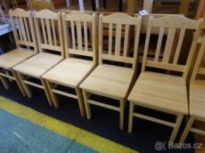 Levné židle z masivu